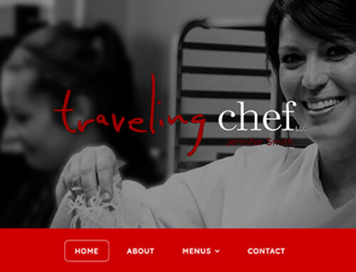 Website Design for The Traveling Chef Catering and Personal Chef